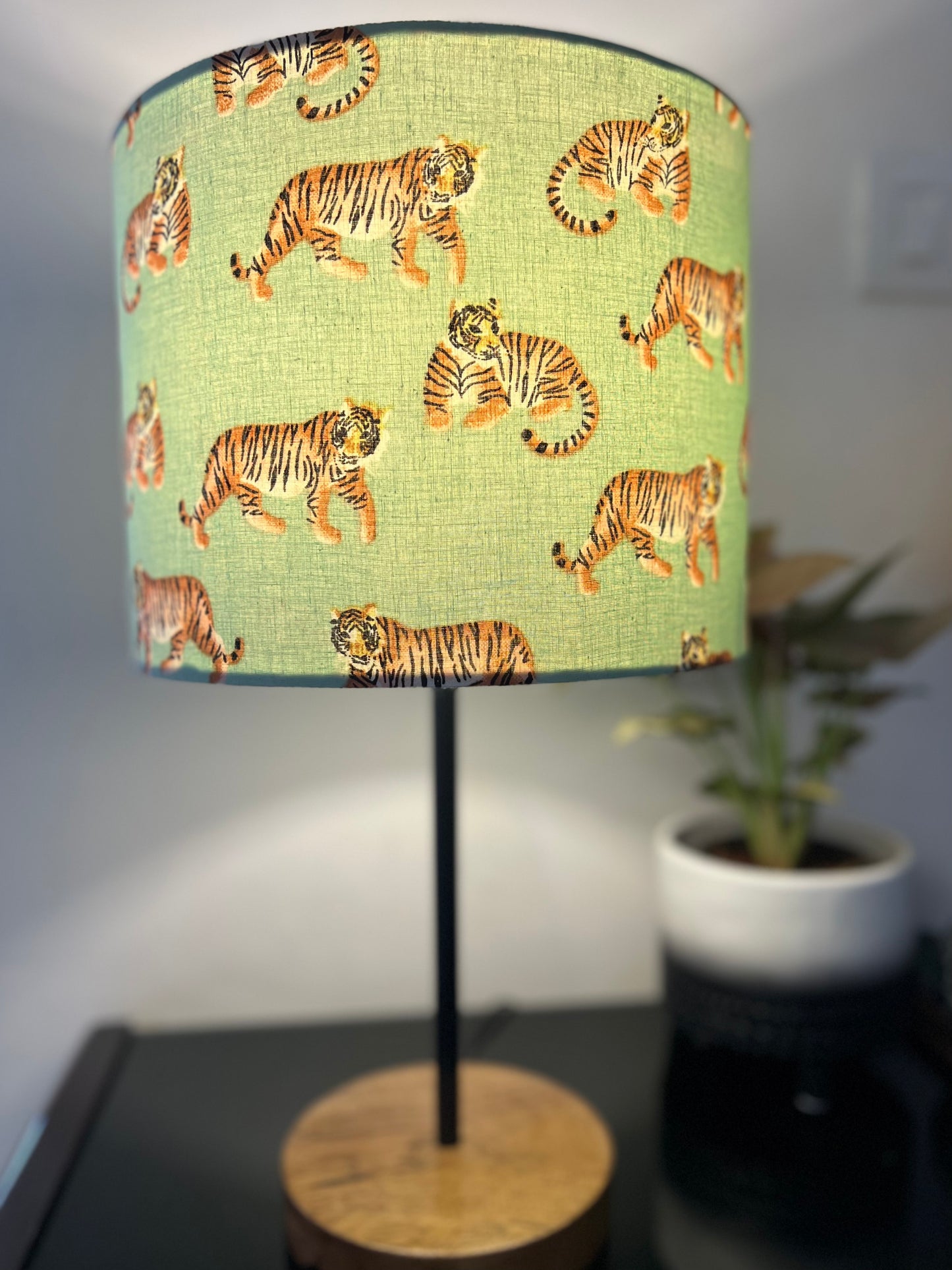 Lamp - Jungle Theme - Tiger - Aqua