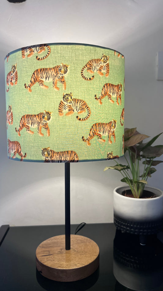 Lamp - Jungle Theme - Tiger - Aqua