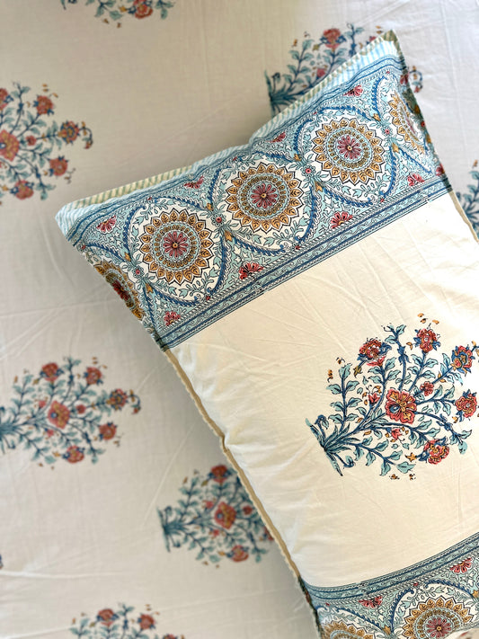 Moroccan Mosaic | Hand Block Bedsheet