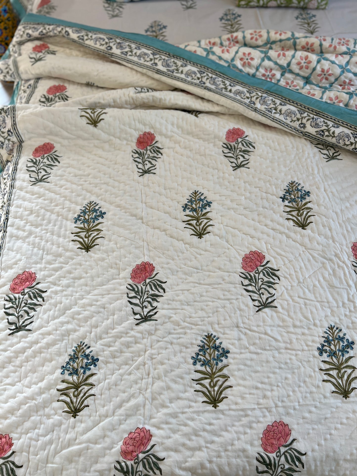 Utsav | Reversible Hand Block Quilt