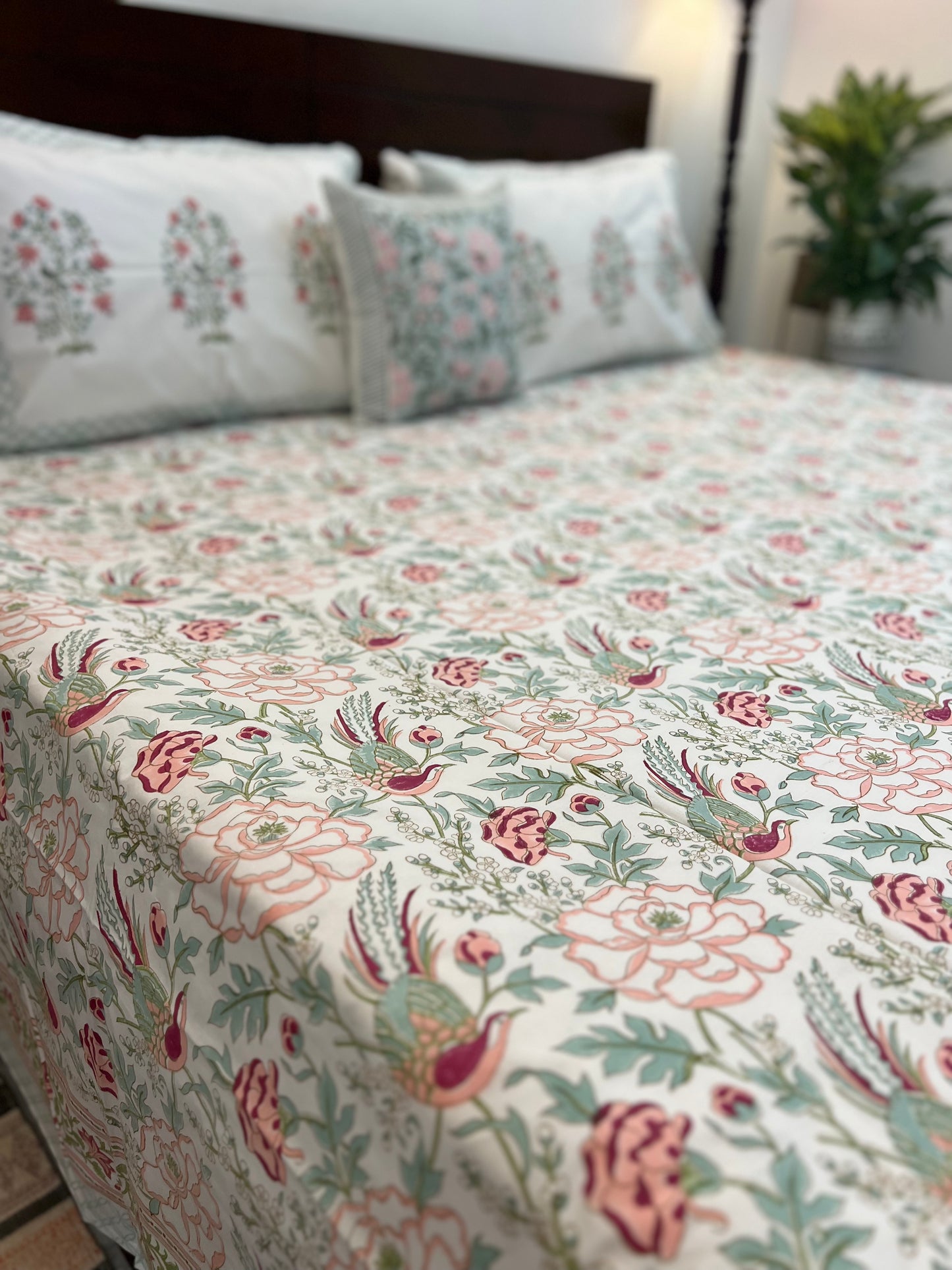 Bedding Set | Quilt with Bedsheet Set | The Nest