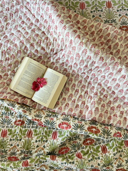 Bedding Set | Quilt with Bedsheet | Impressions