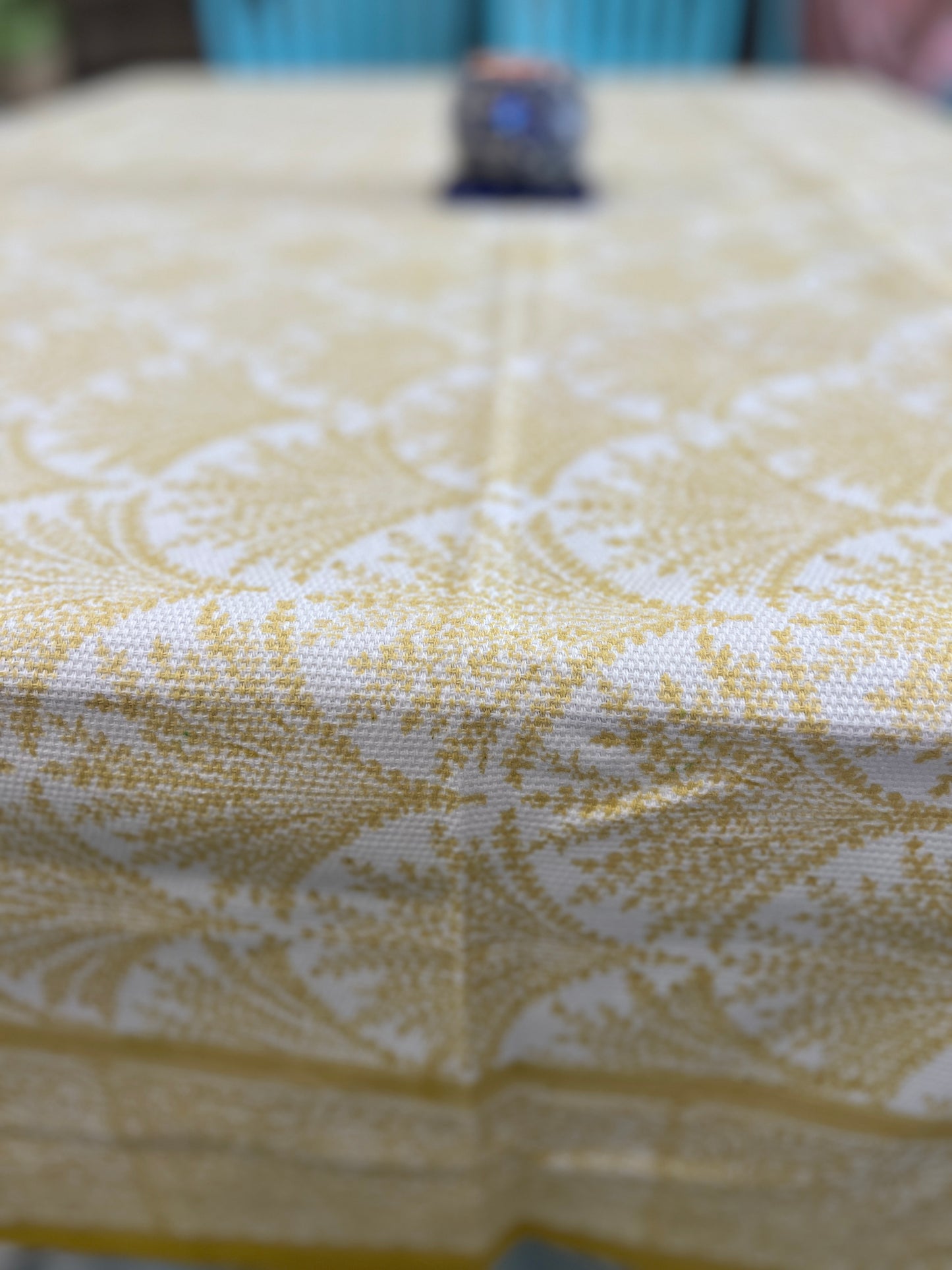 Table Cover | 6 Seater | 60 * 82  Inches | Indian Summer