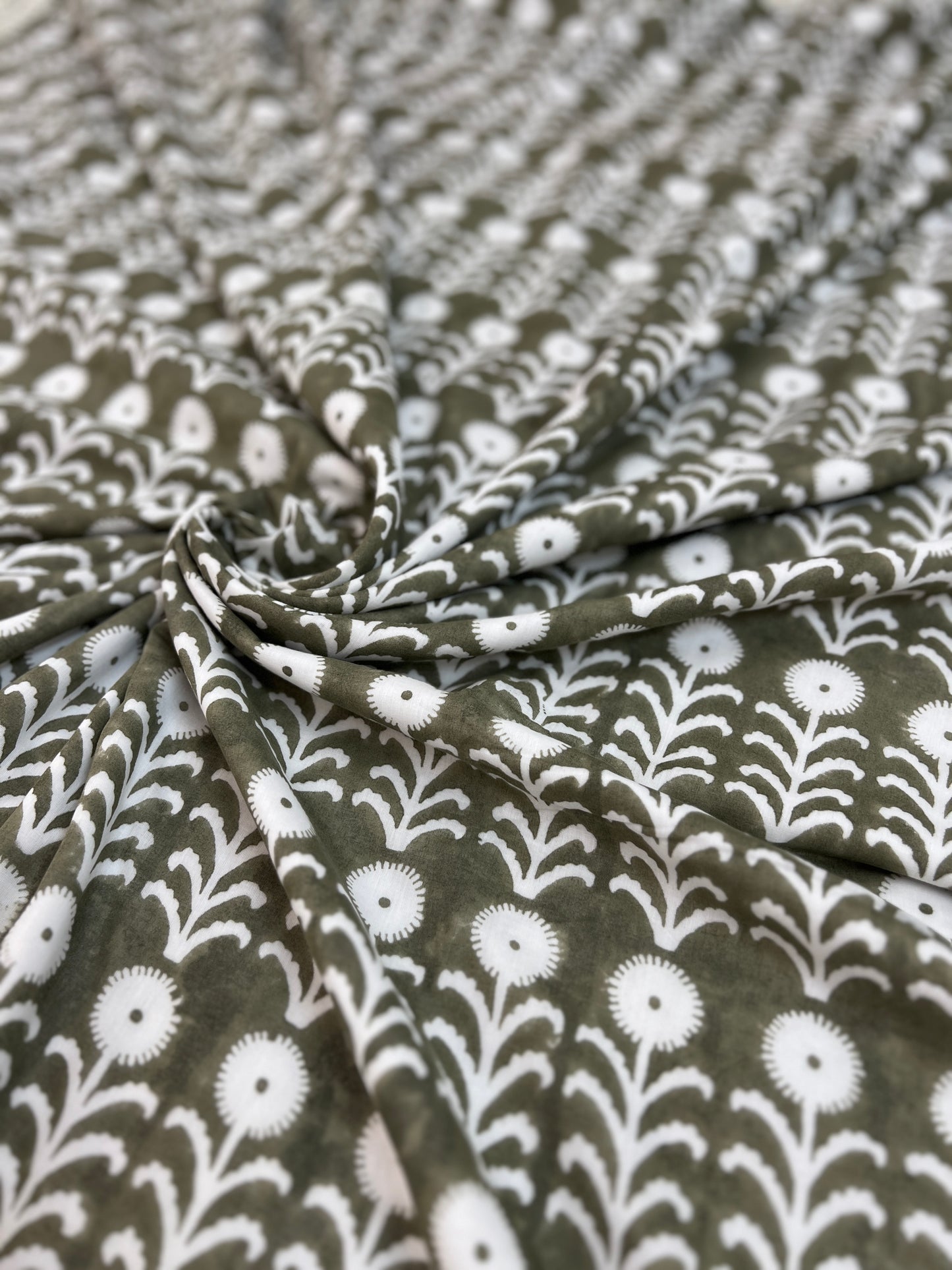 Reversible Hand Block Dohar | Single Size | 60*90 Inches | Earthy Tones