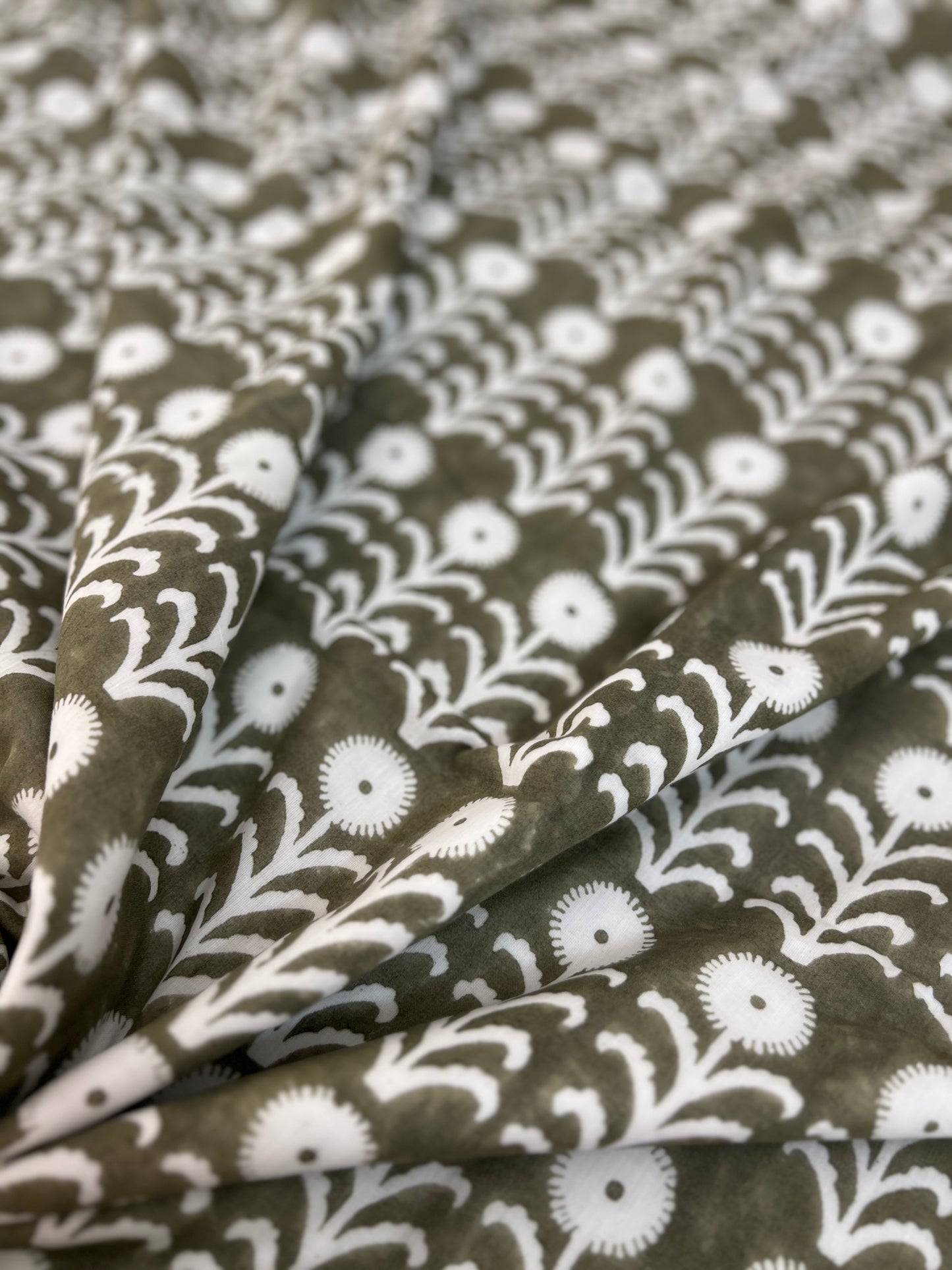 Reversible Hand Block Dohar | Single Size | 60*90 Inches | Earthy Tones